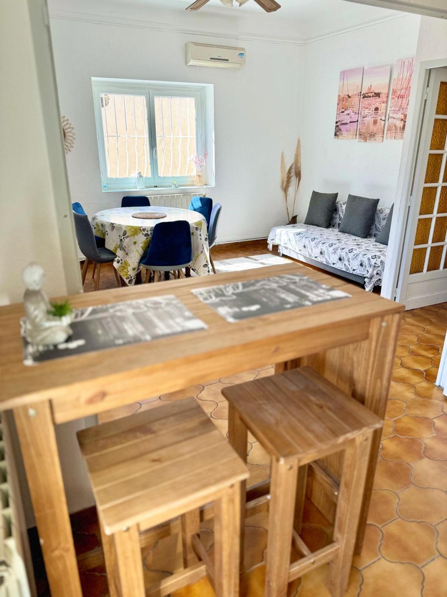 מרסיי Maison Confort & Silence, Jardin & Barbecue מראה חיצוני תמונה