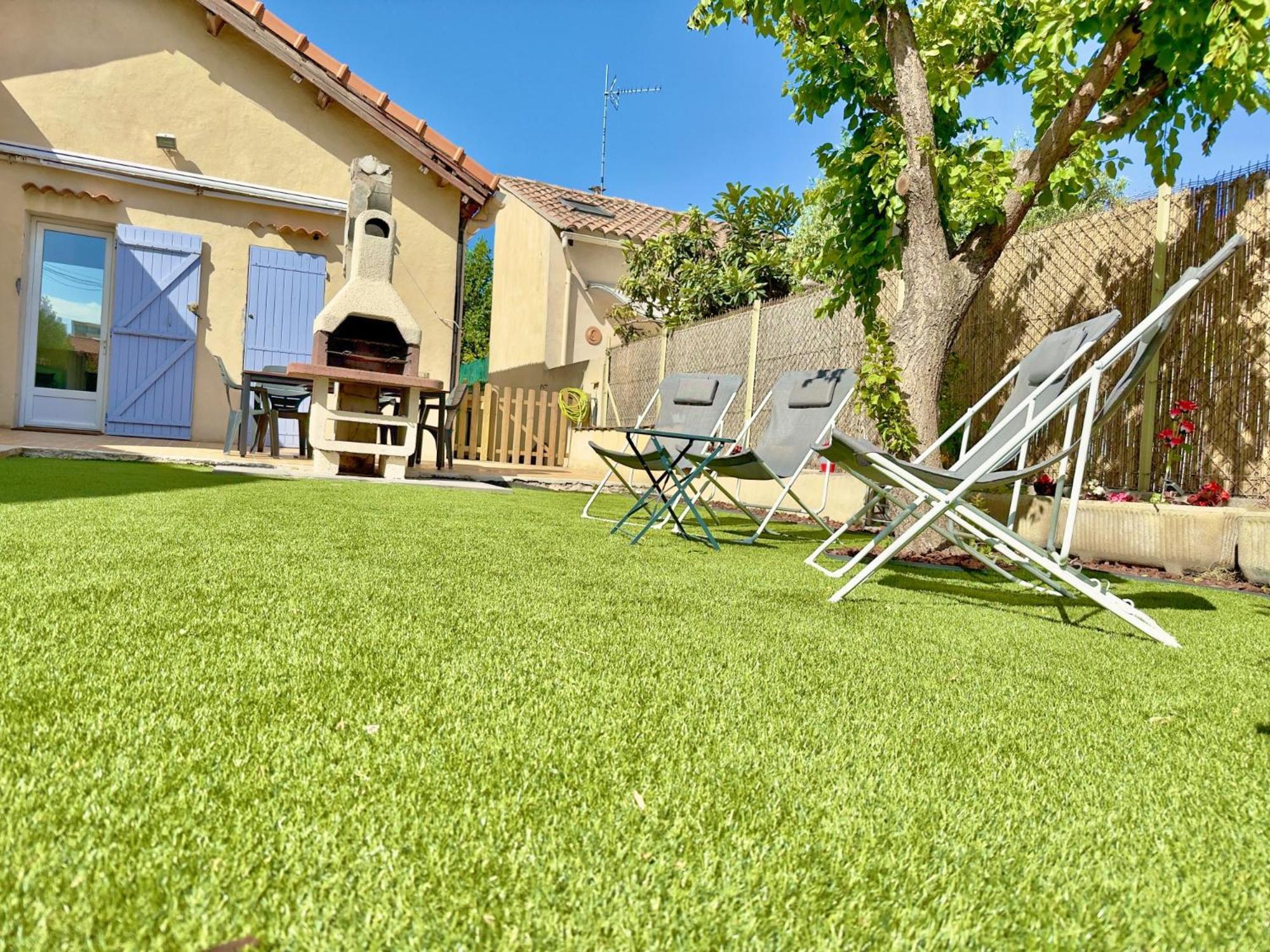 מרסיי Maison Confort & Silence, Jardin & Barbecue מראה חיצוני תמונה